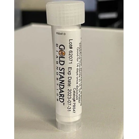 Century Scientific Phosphate Buffered Saline (PBS) 10X Solution, 500 mL Powder, Each