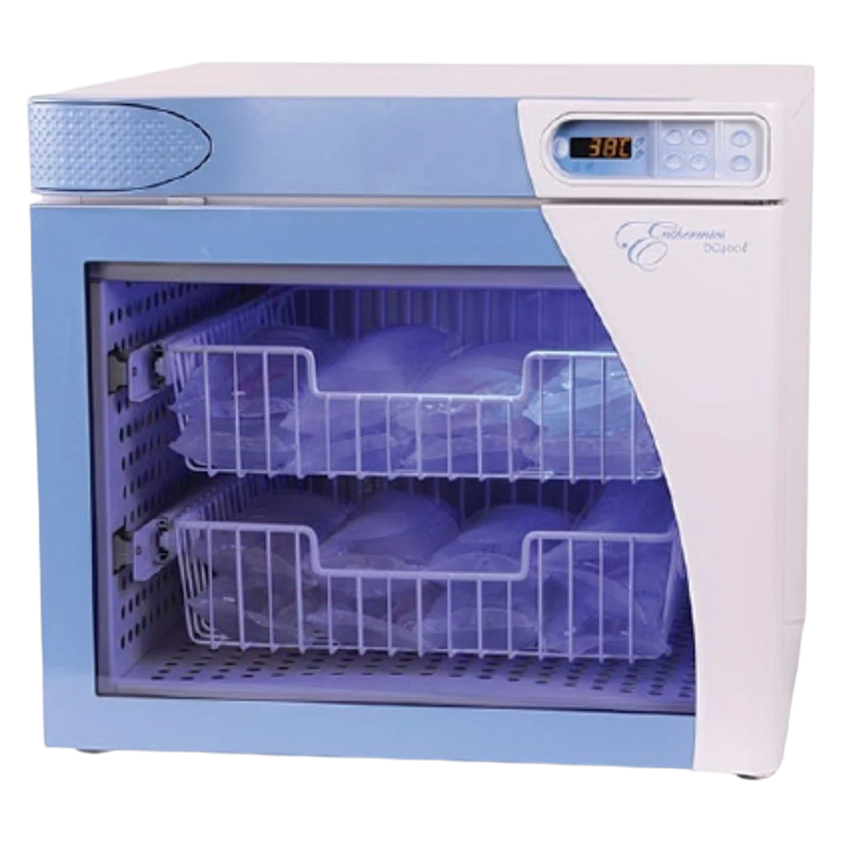 Pedigo Designer Series Fluid Warming Cabinet, Glass Door, DC400L, 20 1-Liter Bottles / 28 1-Liter Bags Capacity