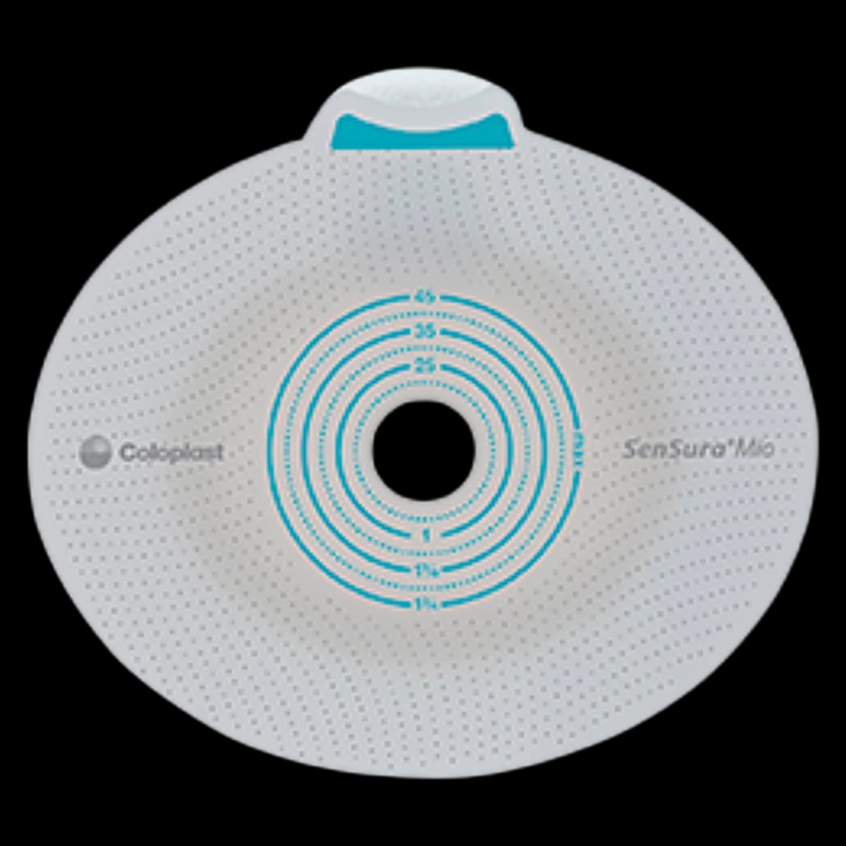 Coloplast SenSura Mio Flex Convex Ostomy Barrier, 1-1/8" Red Coupling, Standard Wear