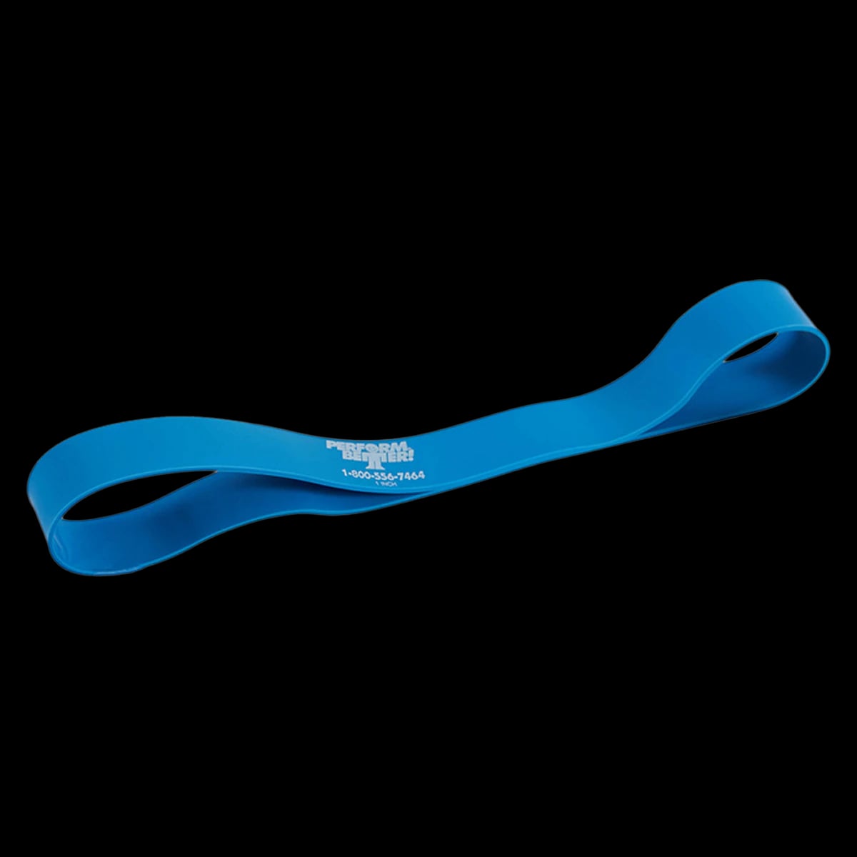 First Place Mini-Band Exercise Band, Heavy Resistance, Blue, 1" x 9"
