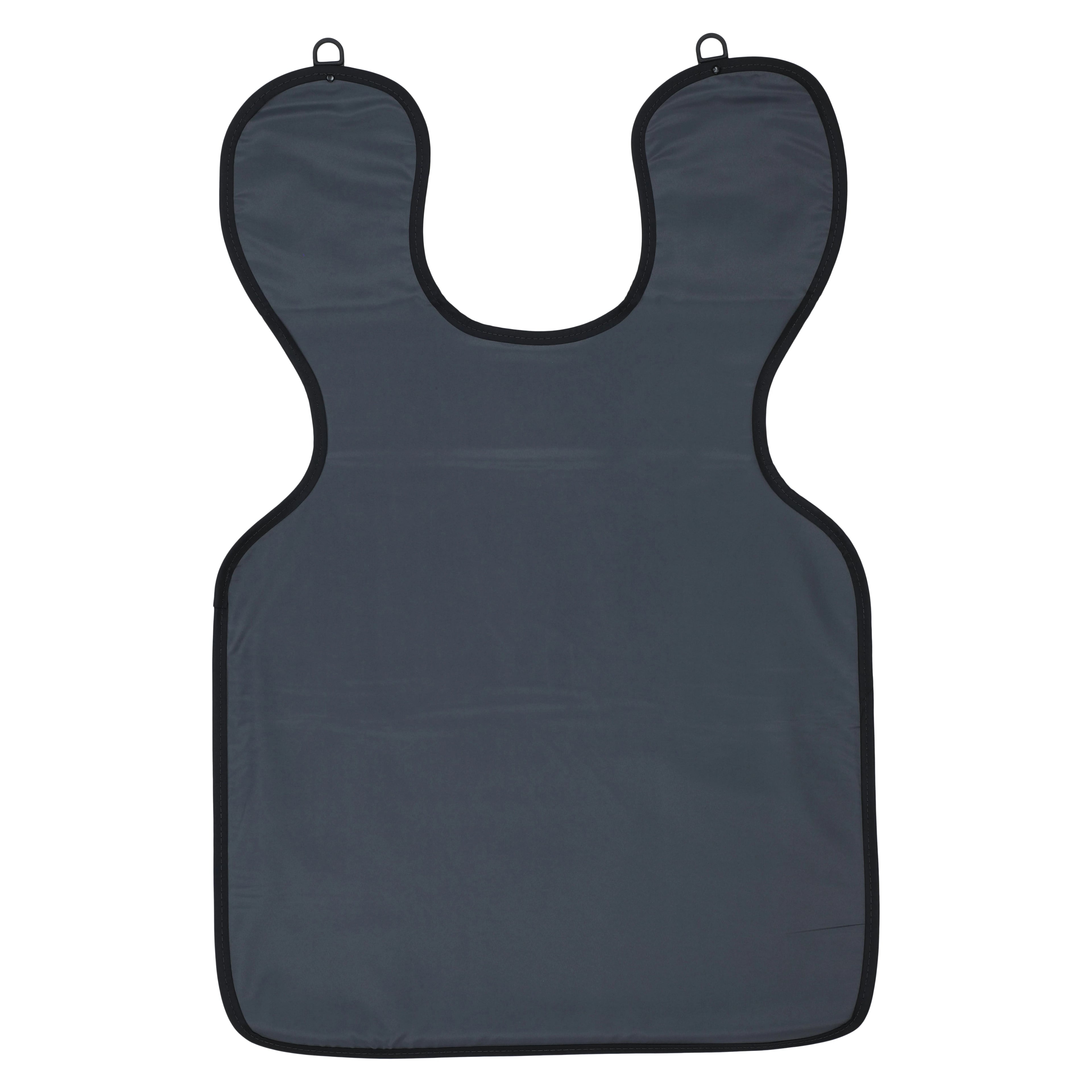 Kerr TotalCare Lead-Free X-Ray Apron, Adult Without Collar, Charcoal Microfiber, 23" x 26", 0.3 mm Protection Equivalent, 31388DX