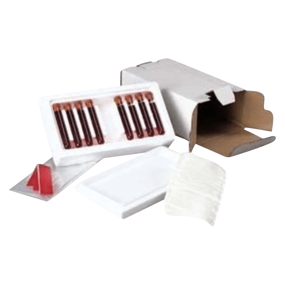 ThermoSafe Specimen Shipper without Tubes, 50/Case