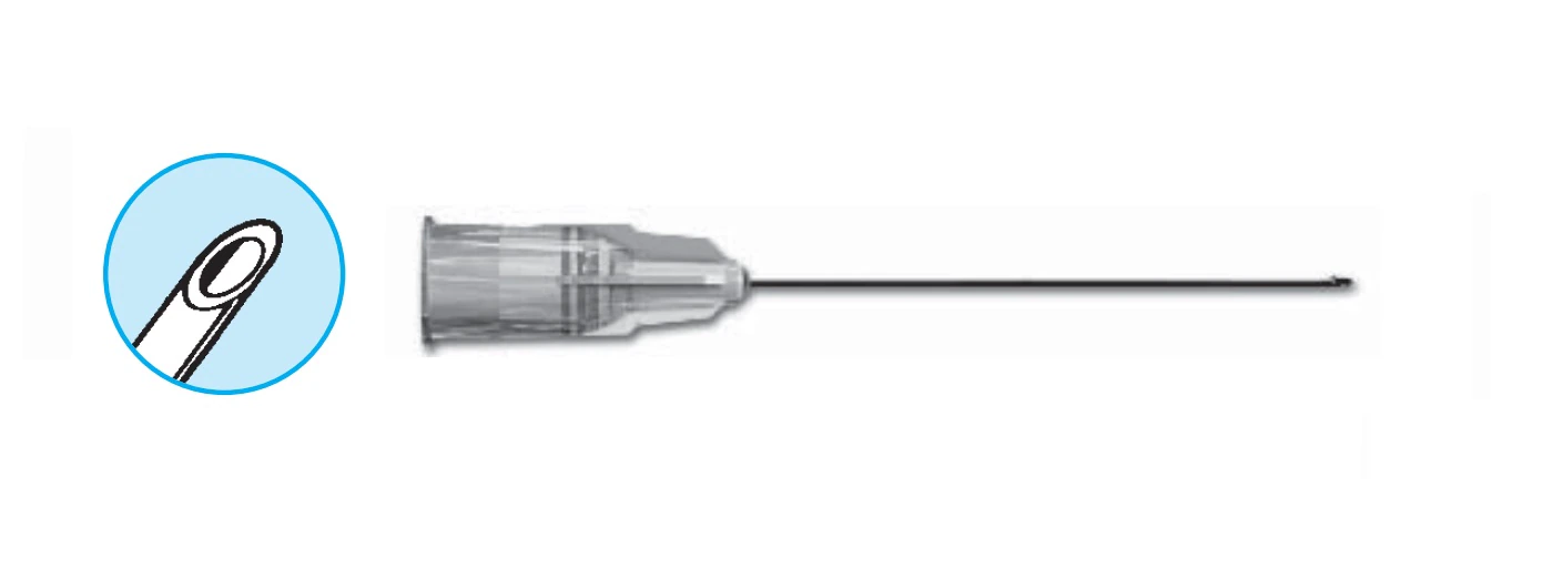 Summit Medical Atkinson Retrobulbar Cannula, 23G x 1-1/2"