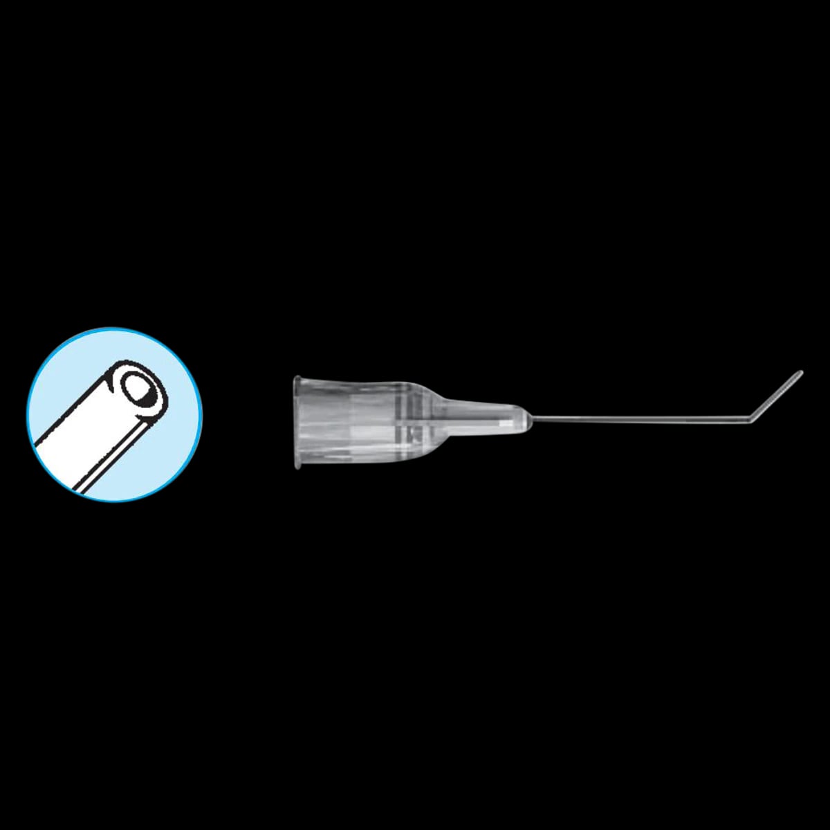 Summit Medical Anterior Chamber Irrigating Cannula, 21G x 1"