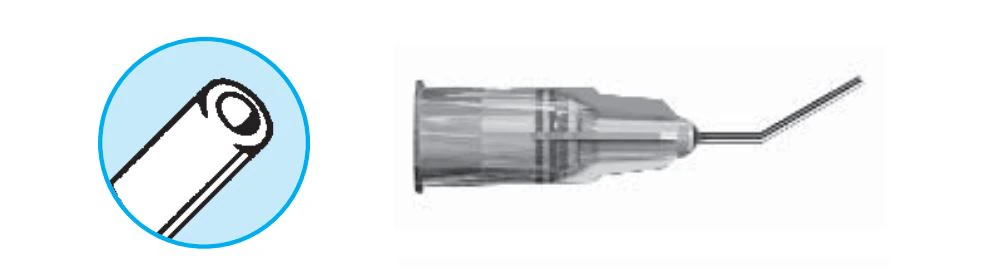 Summit Medical Anterior Chamber Irrigating Cannula, Angled Tip