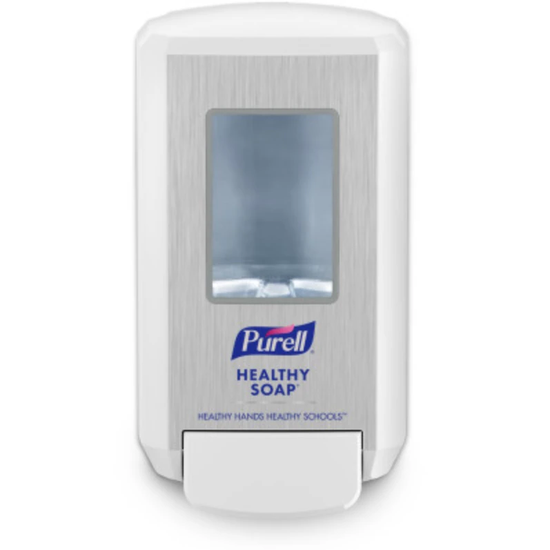 PURELL CS4 Soap Push-Style Dispenser, Manual, White, 1250 mL Capacity, 1/Case