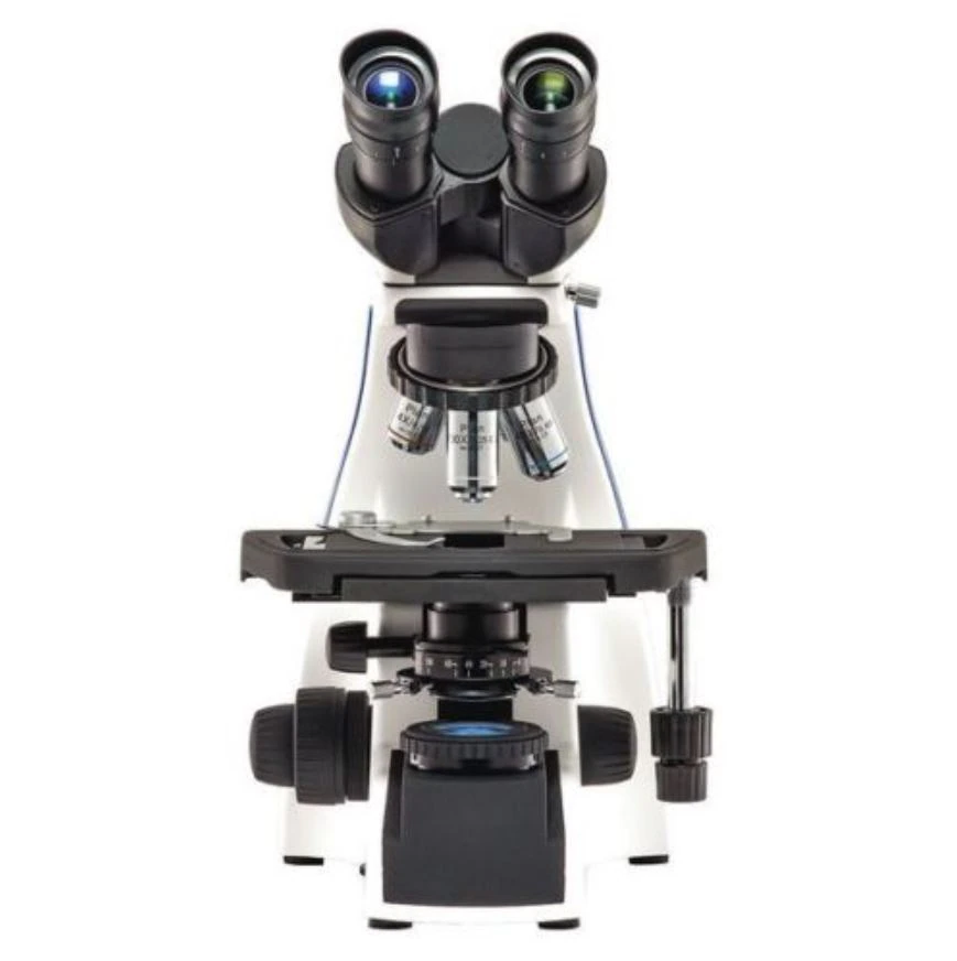 LW Scientific Innovation Biological Microscope, Binocular, Infinity Plan 4x/Semi-Plan 4x/20x Objectives, Iris Double Layer Mechanical Stage