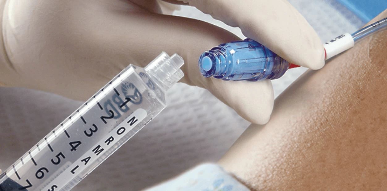 BD PosiFlush Saline Syringe, 0.9% Sodium Chloride, 10 mL Prefilled, 30/Package