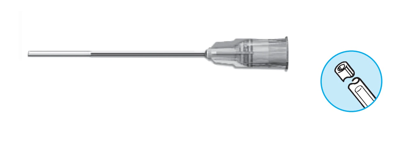 Summit Medical Subretinal Fluid Cannula, 25G x 3mm, Straight