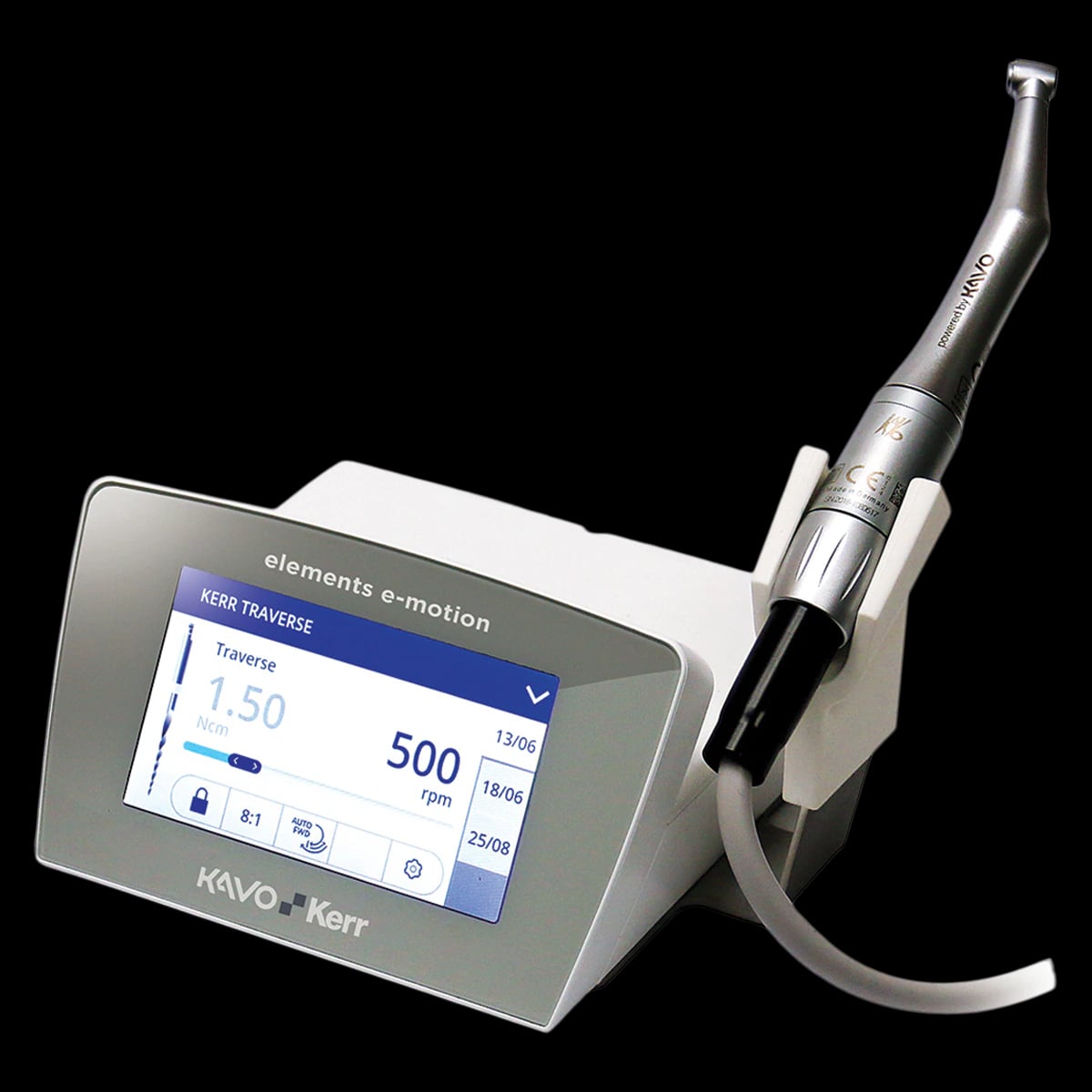 Kerr elements™ e-motion Endodontic Motor System with 8:1 Handpiece, 815-1700