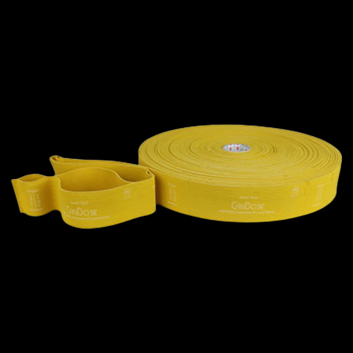 CanDo Multi Grip Band Exerciser, Gold, 3X-Heavy Resistance, 30 Yard Roll
