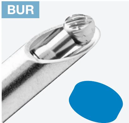 Conmed Linvatec Spherical Bur Blade, Extended Length, 5.5mm