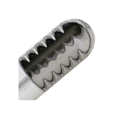 Conmed React Great White Steel Shaver Blade, 4.2mm, 15 Degree, Grit White