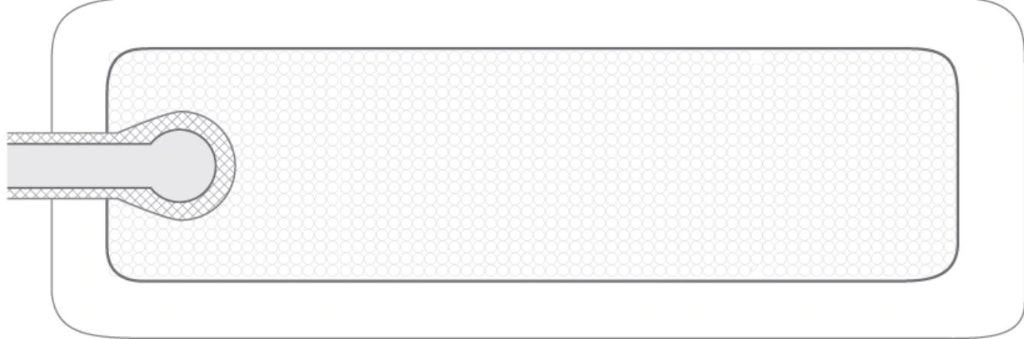 Smith & Nephew PICO 7 Single Use Negative Pressure Wound Therapy Dressing, 10 x 30 cm, 25/Case
