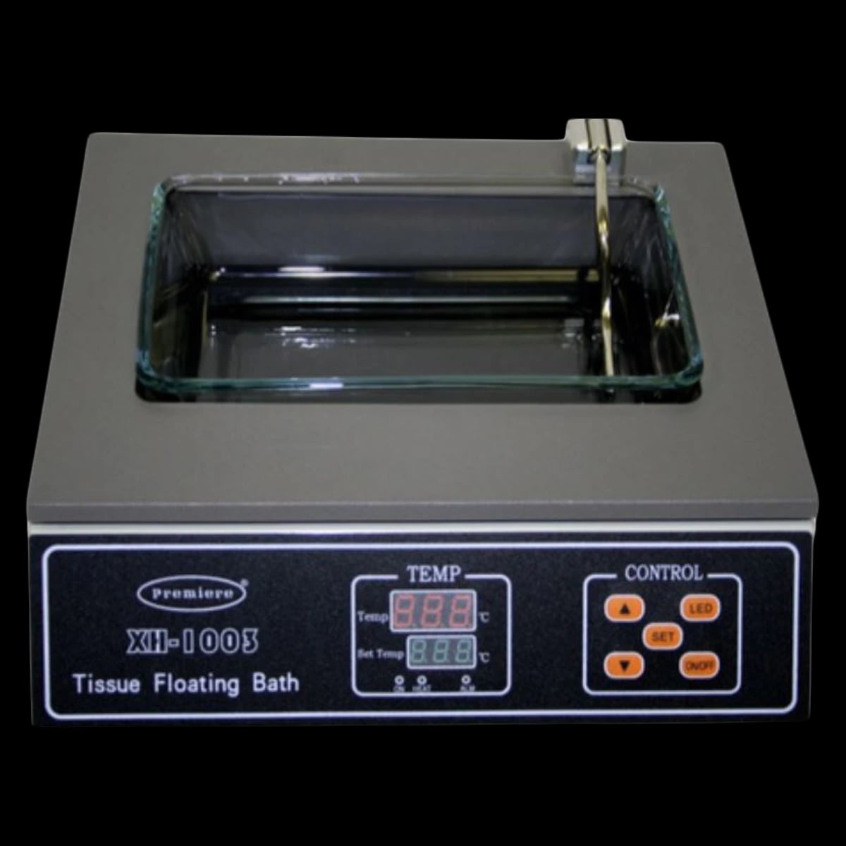 Lab Pulse Digital Water Bath, Rectangular, <75°C, ±1°C, LED Lighted