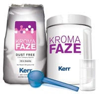Kerr KromaFaze Color-Changing Dust-Free Alginate Impression Material, Fast Set, Mint, 1 lb Canister, 27452DX
