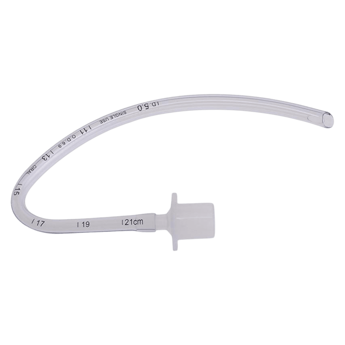 Medline Oral Curved Uncuffed Endotracheal Tube, 10/Box