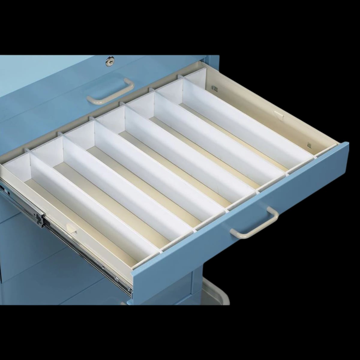 Alimed Drawer Divider Set, 6" for Select/Standard/Wide Carts