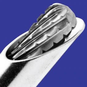 Conmed Linvatec Sterling Stainless Steel Oval Bur, 4.0mm