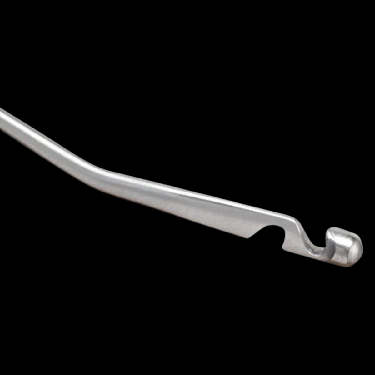 Euro-Med IUD Remover Hook, Double Grip, 10.6" Stainless Steel, Reusable