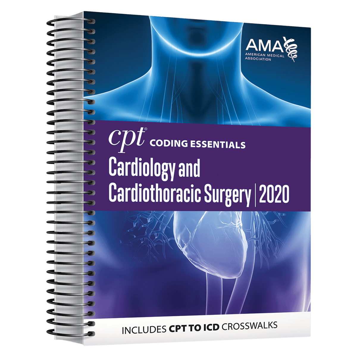2020 CPT Coding Essentials for Cardiology & Cardiothoracic Coding Book, English, Each