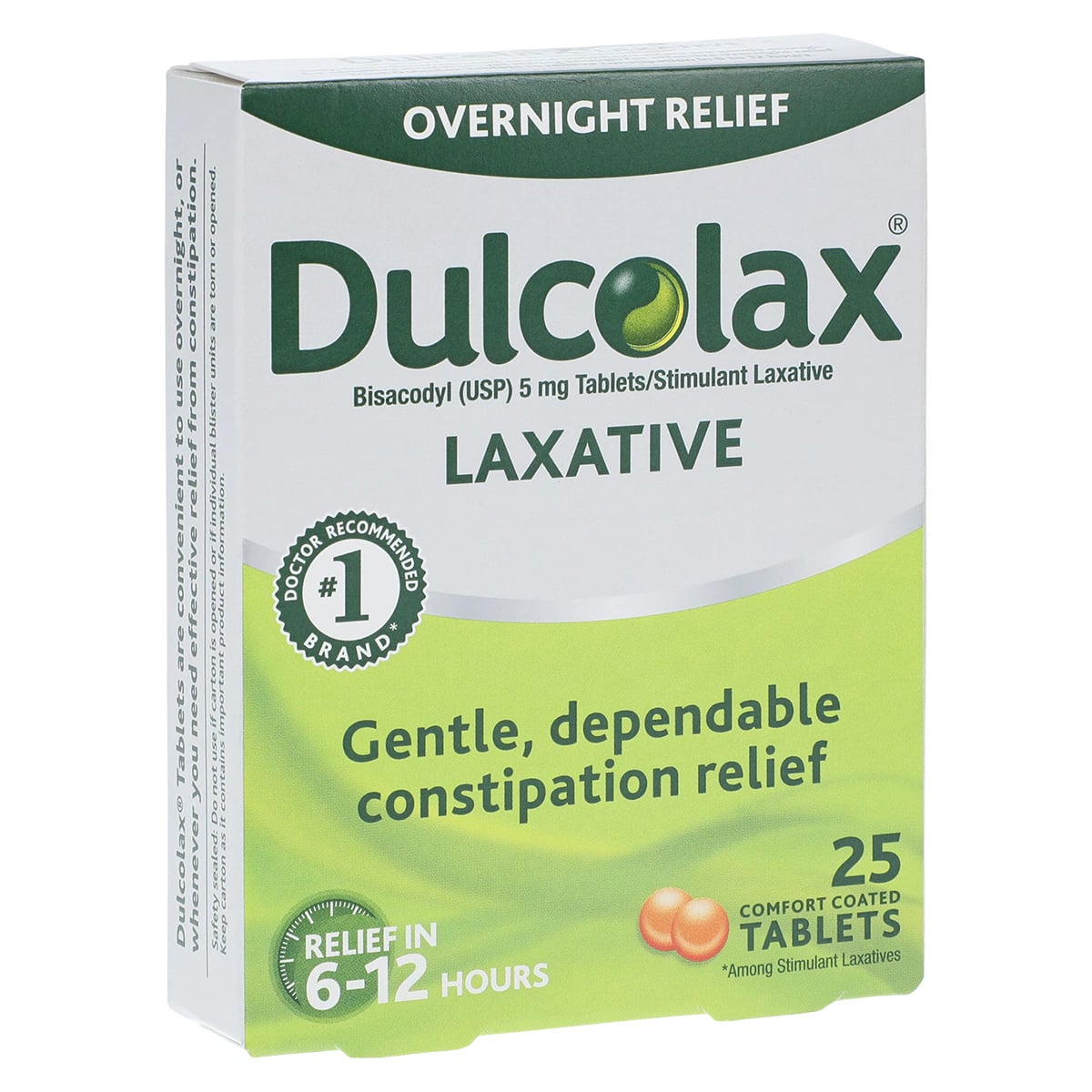 Dulcolax Tablets N-R, 5 mg, 25/Box