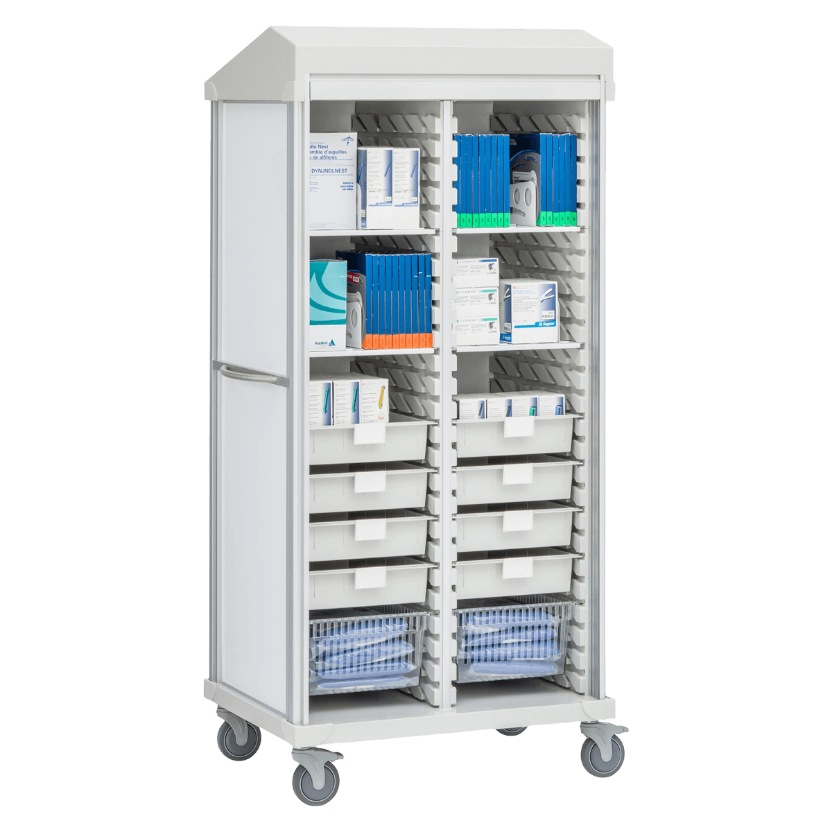 Innerspace Healthcare Roam 2 Laparoscopy Cart, 28.75 x 37.5 x 81", 5" Caster