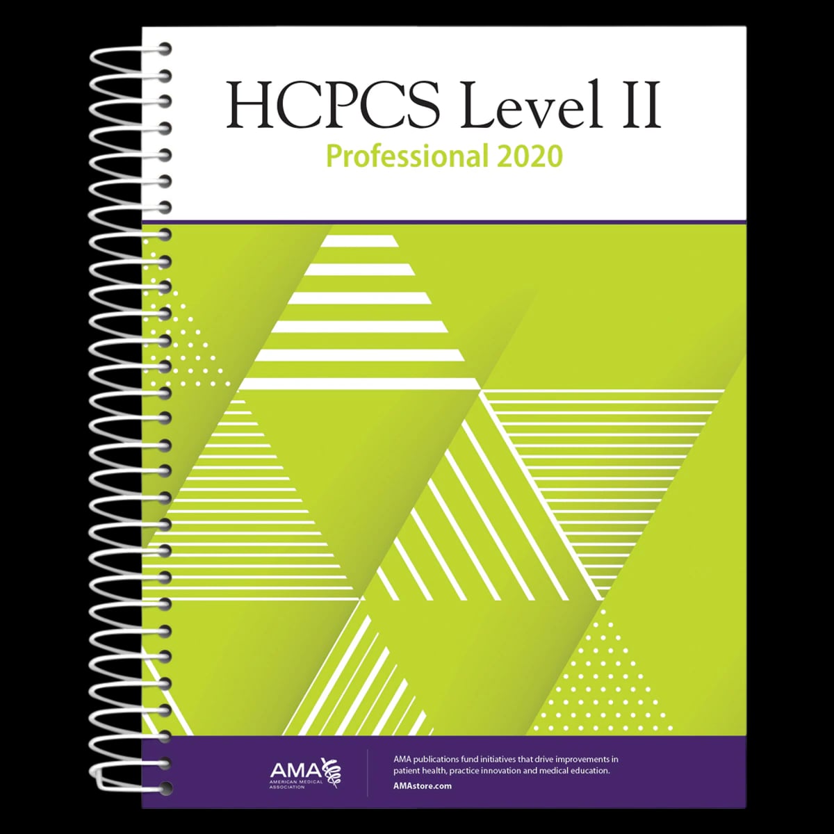 HCPCS Level II Professional Edition Book, 2020, English