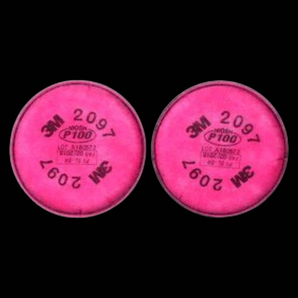 3M™ Particulate Filter P100, 6000 Series, 2/Package