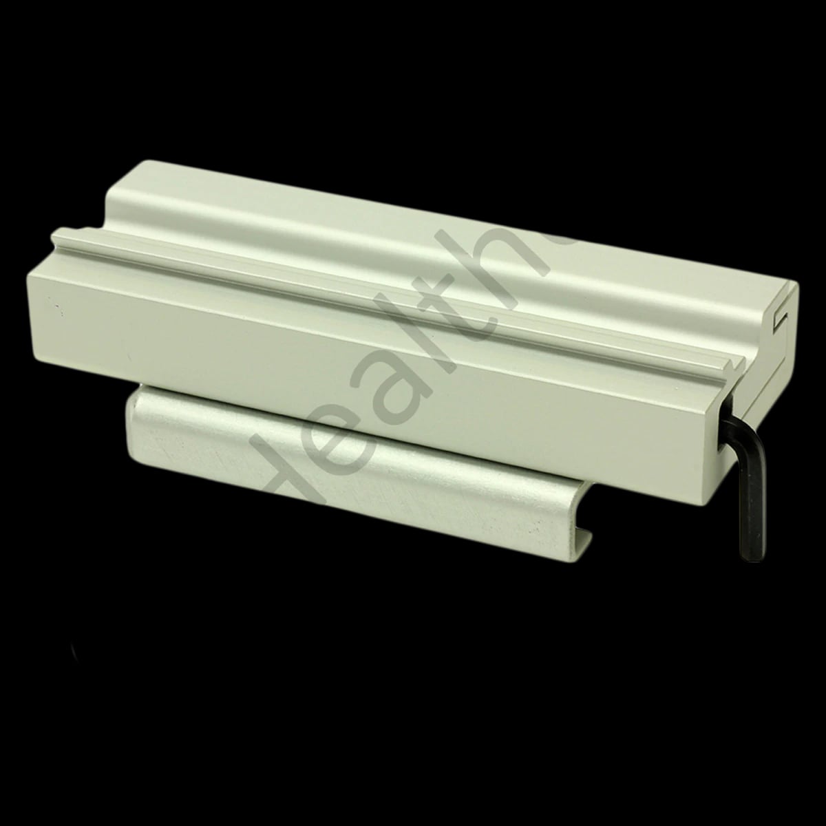 Bracket Rail Dovetail for Blender, GE Medical Systems