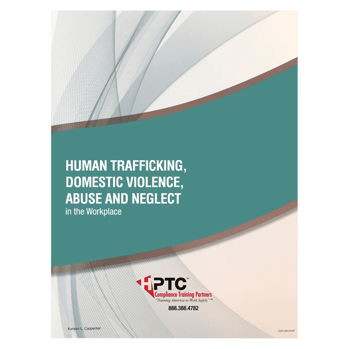 Dental Human Trafficking Workbook with 2 CEU's