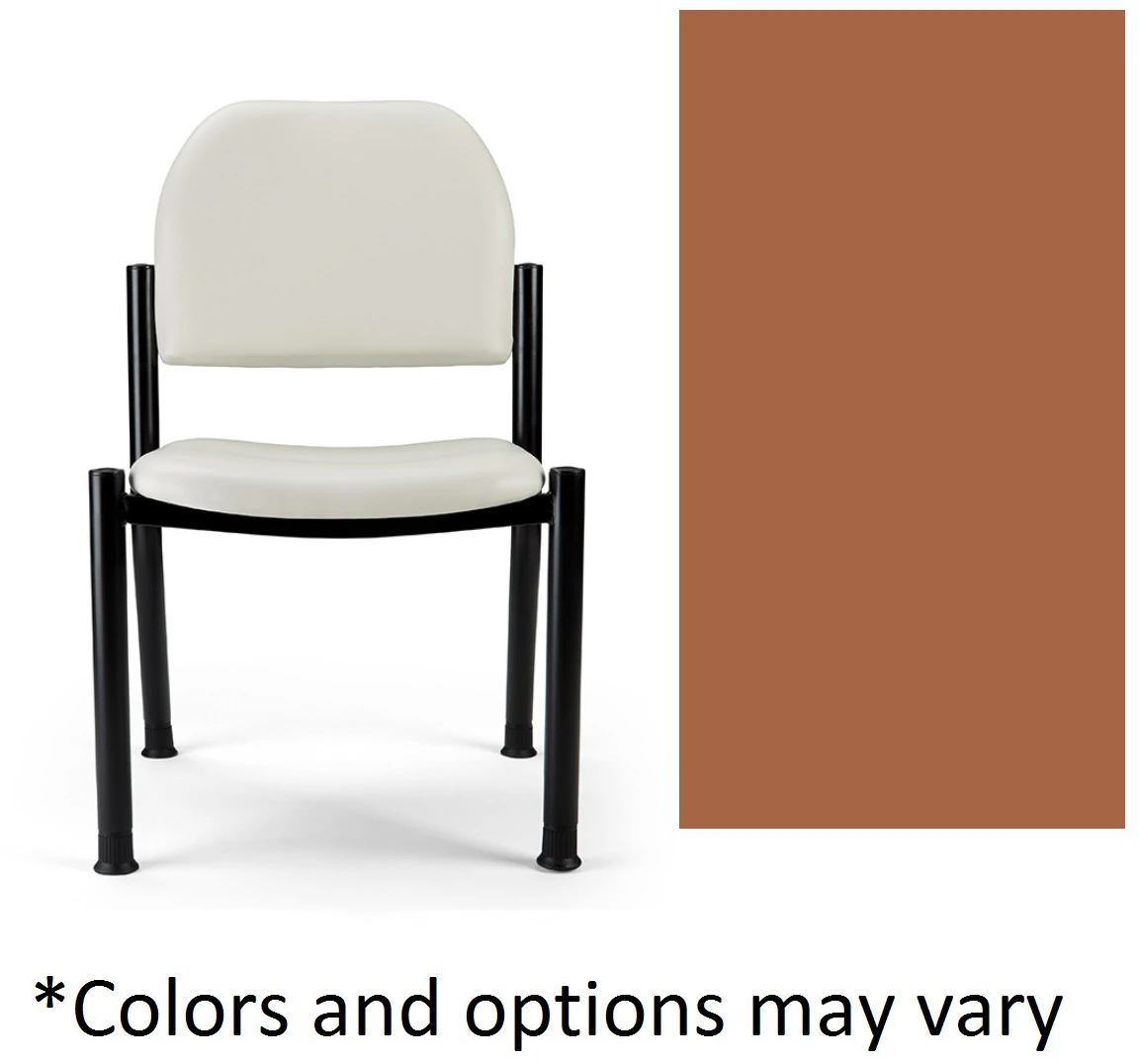 Midmark 280 Basic Side Chair, Curative Copper, Each