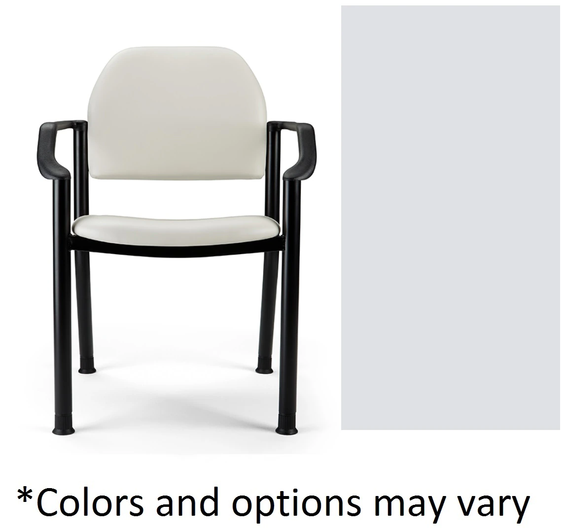 Midmark 280 Basic Chair with Arms, Mist Finish