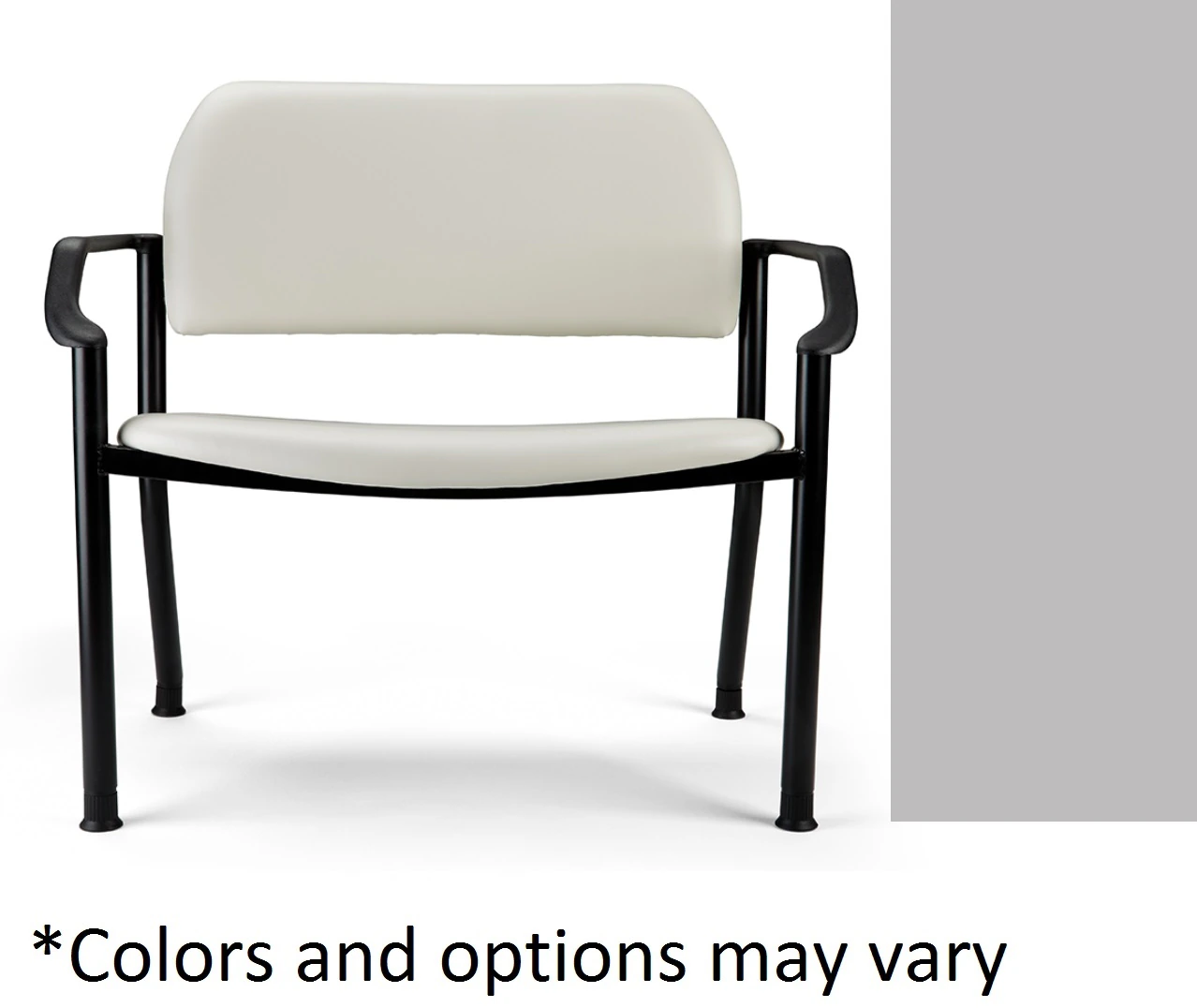 Midmark 282 Bariatric Chair with Arms, Stone