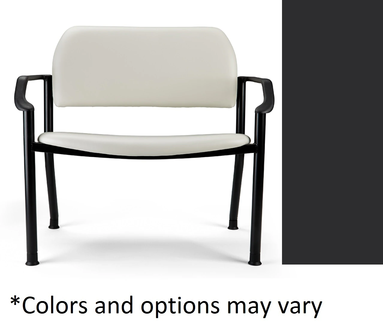 Midmark 282 Bariatric Ufree Side Chair with Arms