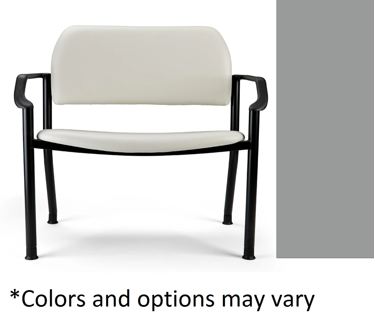 Midmark 282 Bariatric Ufree Side Chair with Arms