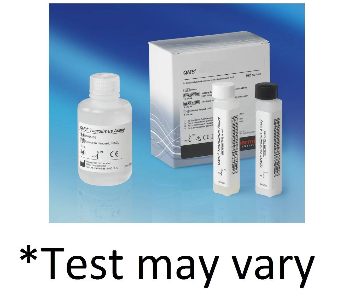 QMS Tacrolimus Calibrator for Whole Blood, 6 Calibrator Set