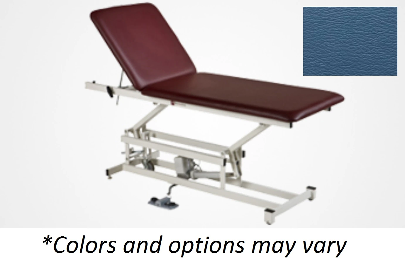 Armedica Adjustable 2-Section Treatment Table, Blue