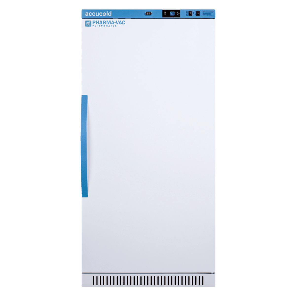 Accucold Vaccine Refrigerator, 8 Cu Ft, Solid Door, Right Hinge/Reversible, 2 to 8C, Automatic Defrost