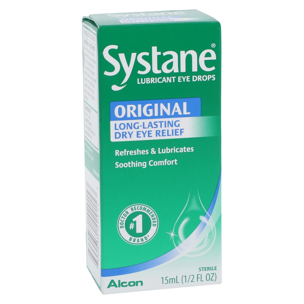 Systane Lubricant Eye Drops, 15ml/Bottle