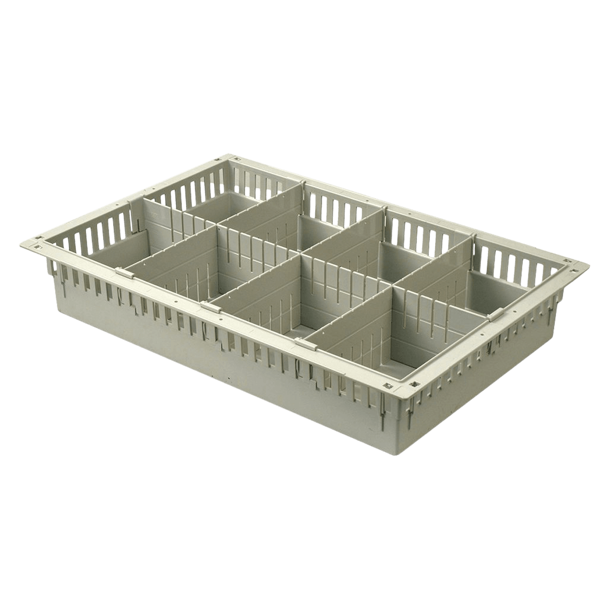 Harloff Exchange Tray with 1 Long and 3 Short Dividers