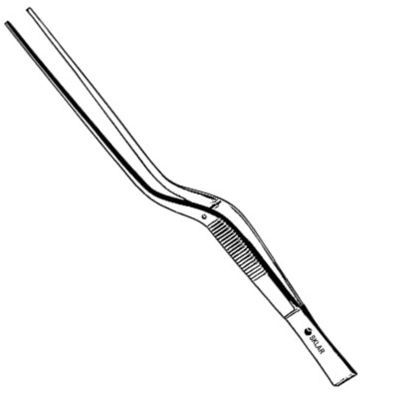 Sklar Cushing Thumb Dressing Forceps, 7-1/4", Non-Sterile, Each