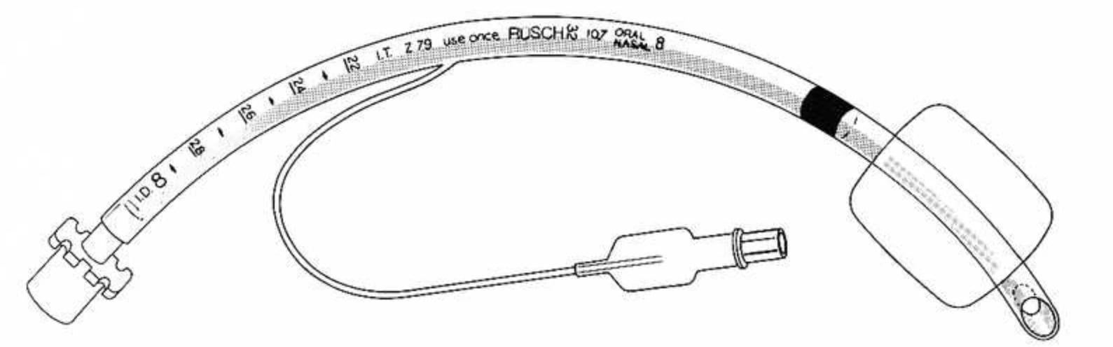 Teleflex Safety Clear Plus Endotracheal Tube, Murphy Cuffed, 10/Box