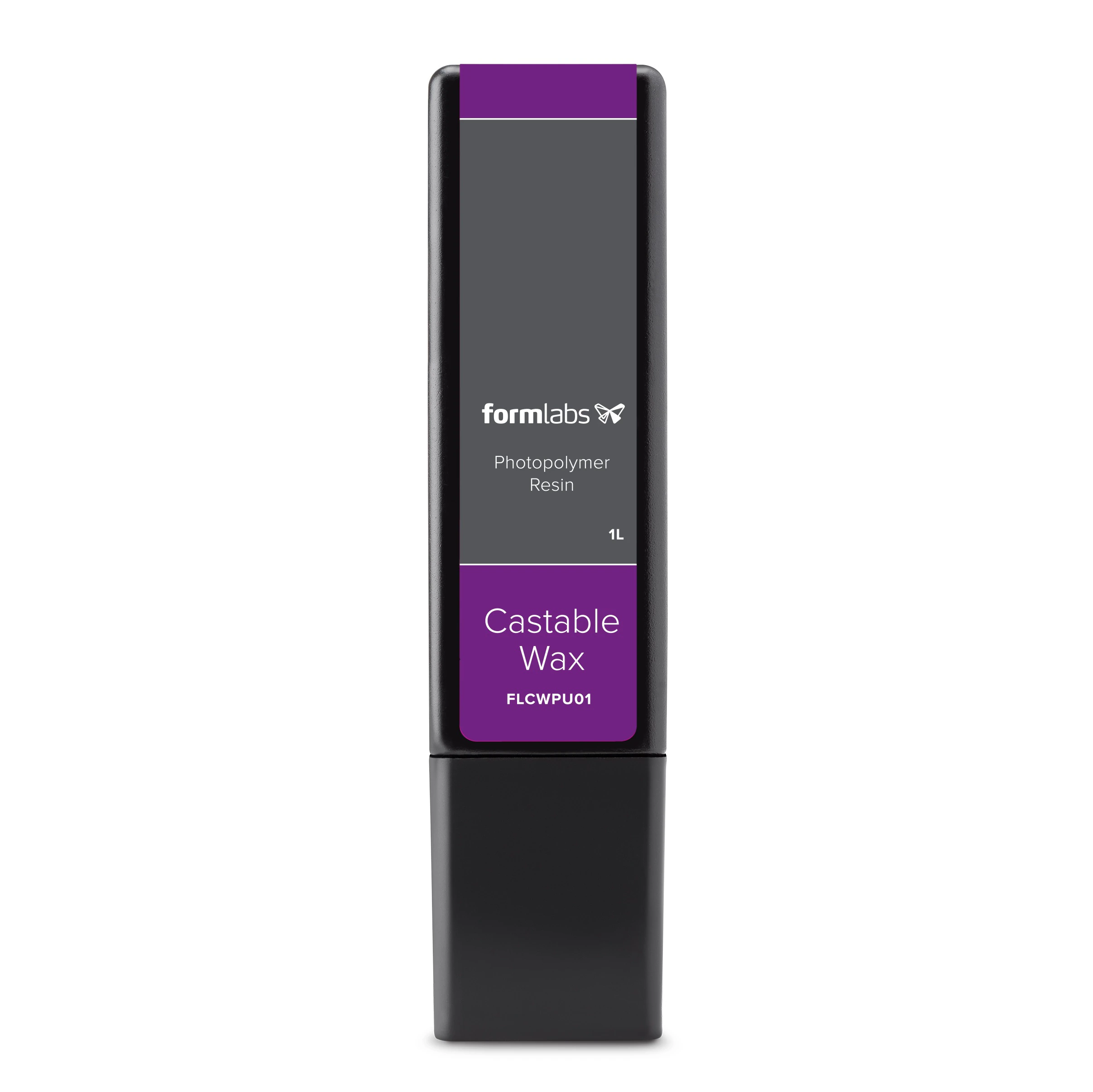 Castable Wax Resin Cartridge, Purple, 1 Liter