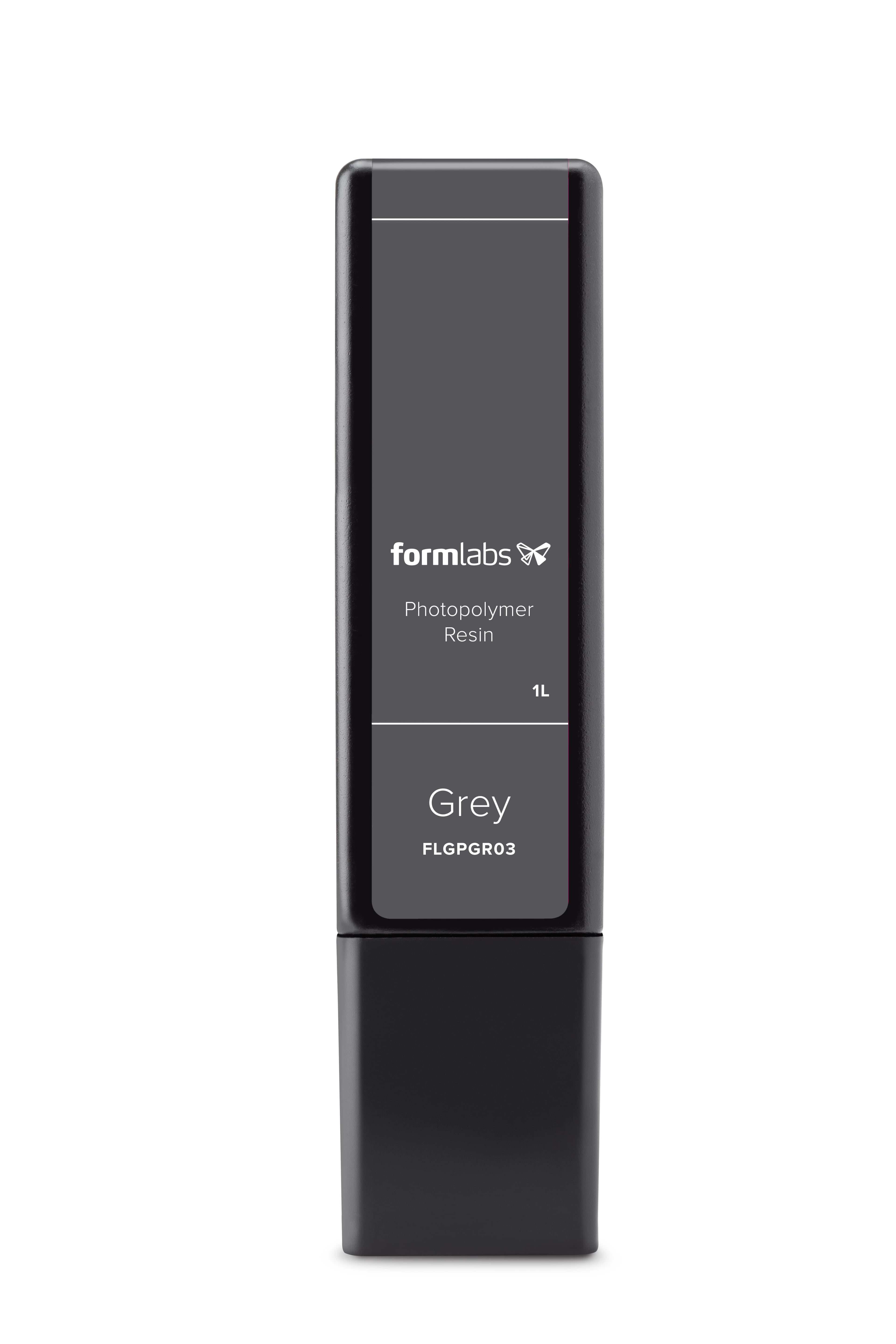 Grey Resin V4 3D Print Resin, Gray, 1 Lt Cartridge