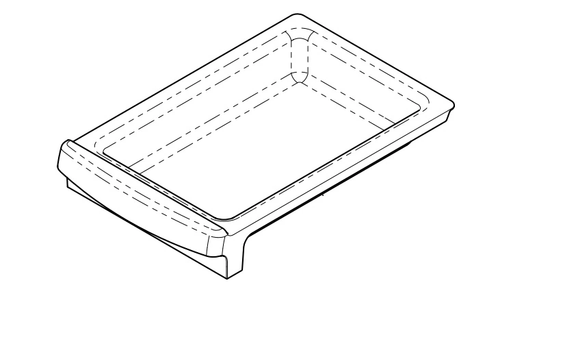 Midmark Debris Tray for Exam Table