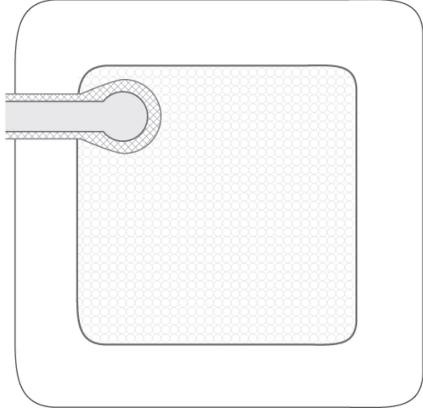 Smith & Nephew PICO 7 Negative Pressure Wound Therapy Dressing Kit, 25x25cm, Sterile, Square, White, 2 Dressings + 1 Pump, Single Use, 3/Case