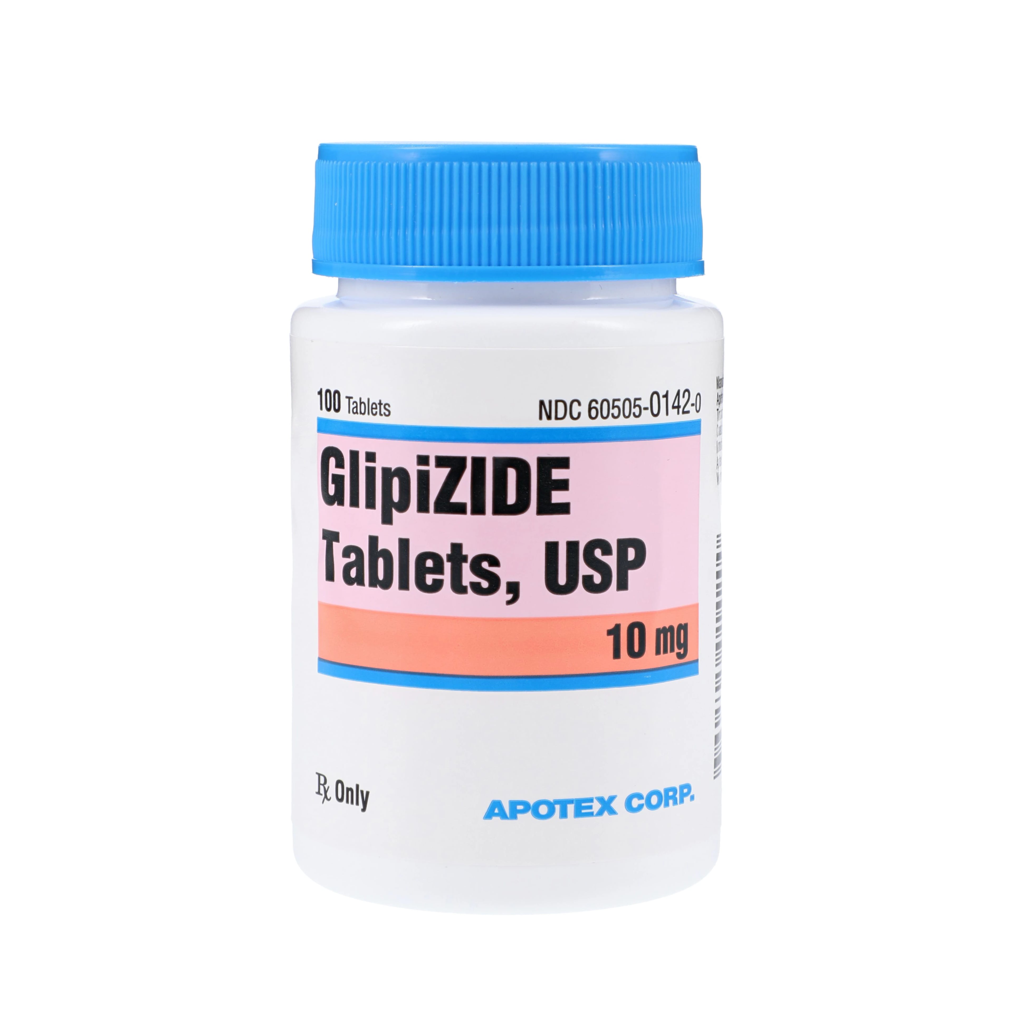 Glipizide Tablets, 10mg, 100/Bottle