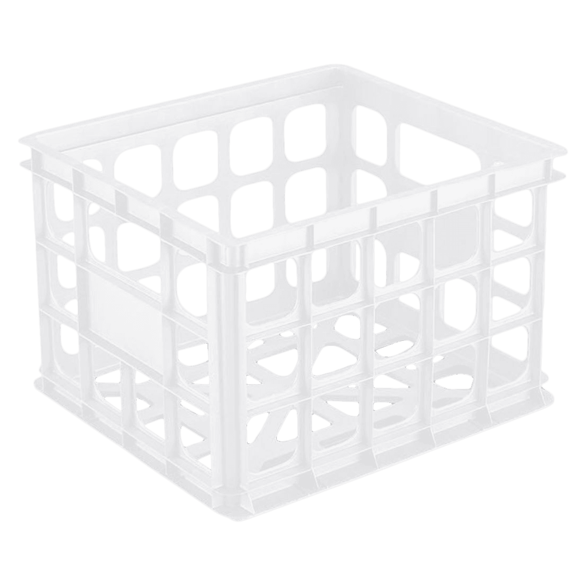 Sterilite Storage Box with Clip Lid, Clear Plastic, 11 x 6-5/8 x 5-3/8 inches, 8/Package