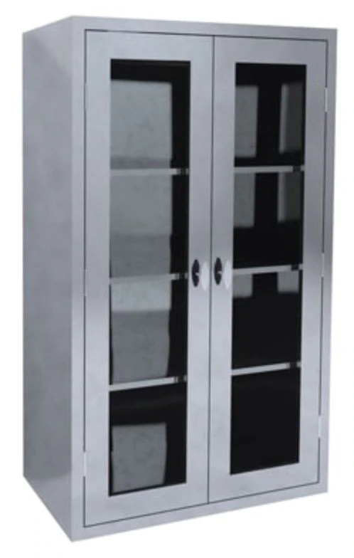 Mac Medical Equipment Supply Cabinet, Stainless Steel, 36"W x 60"H x 18"D